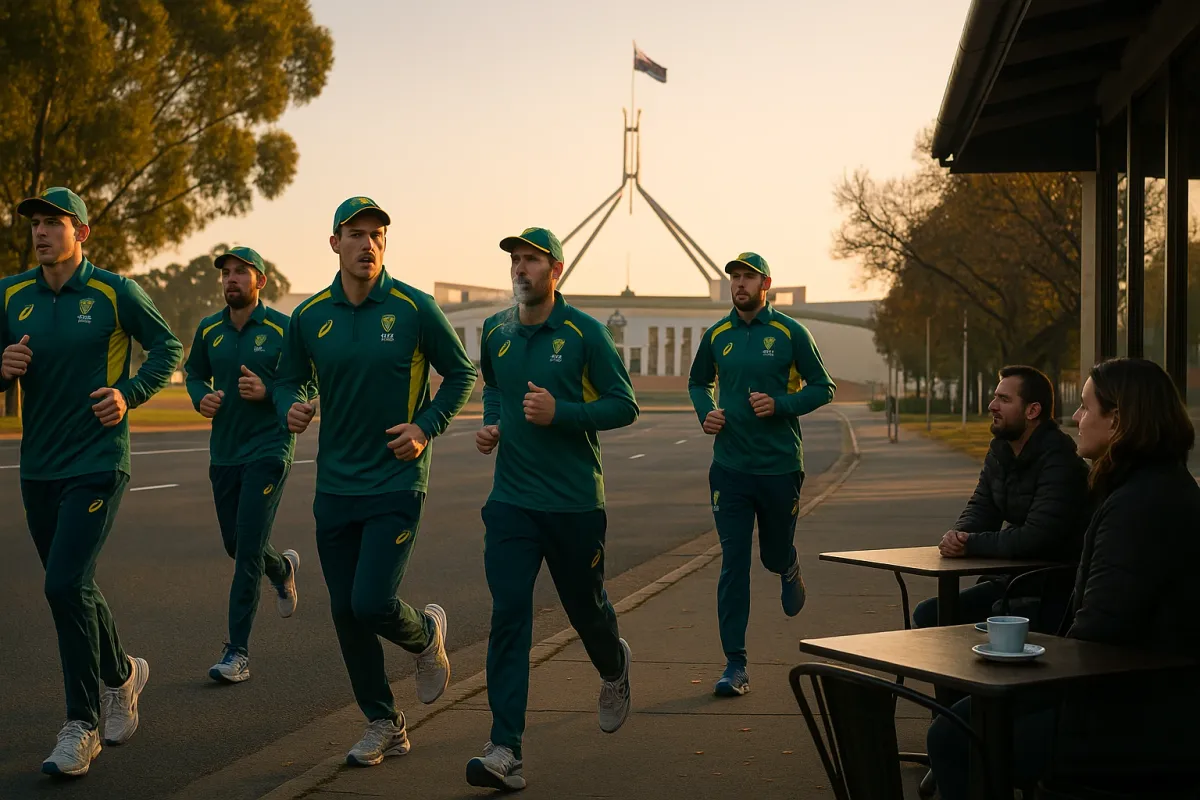 Nobody Expected A Warm‑Up Match In Canberra To Feel Like A Secret City Tour