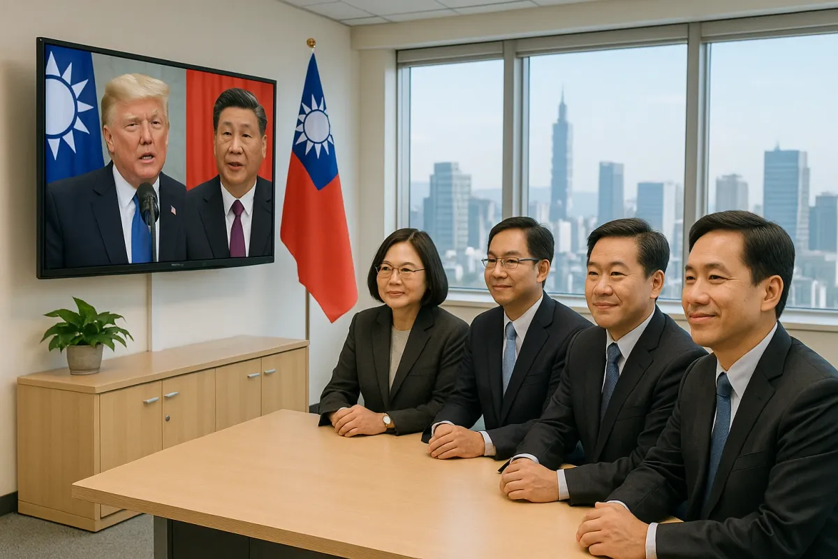 Taiwan Pleased Trump Didn’t Mention Island in Readout of Xi Call