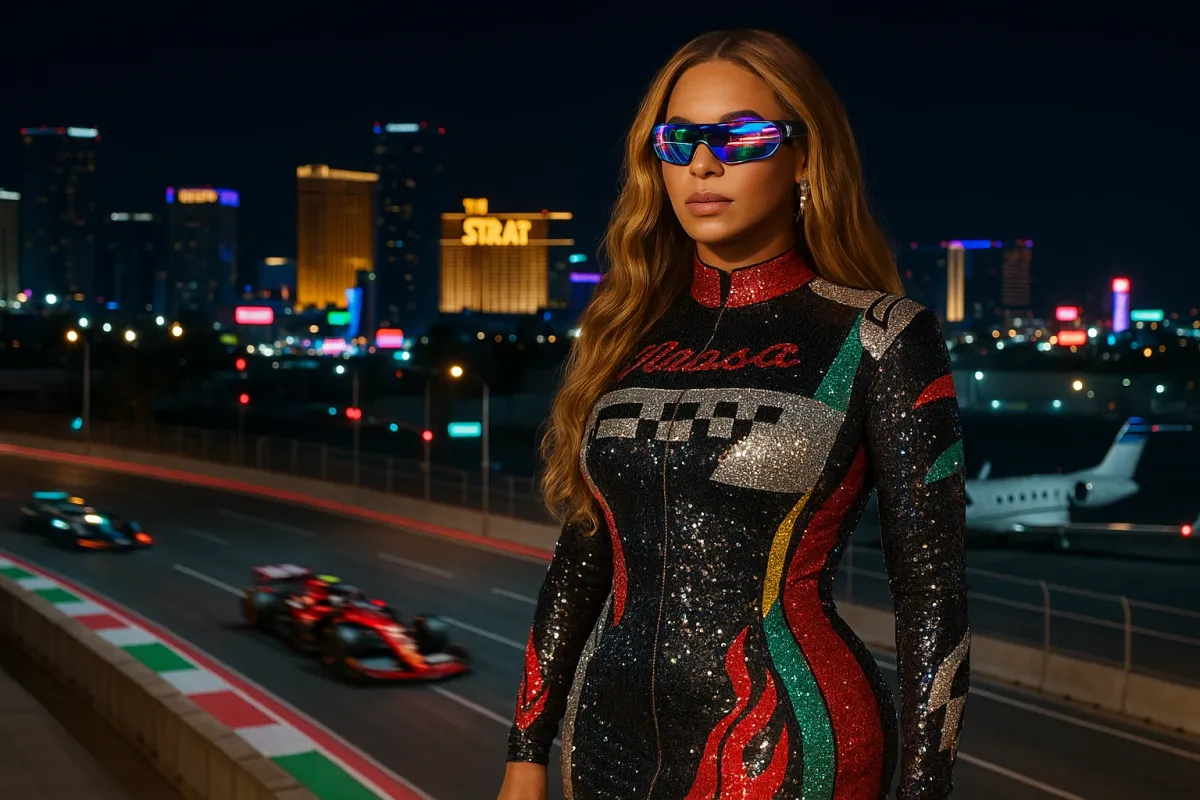 Beyoncé’s F1 Las Vegas Weekend Is the New Blueprint for Music, Fashion, and Fast-Track Travel