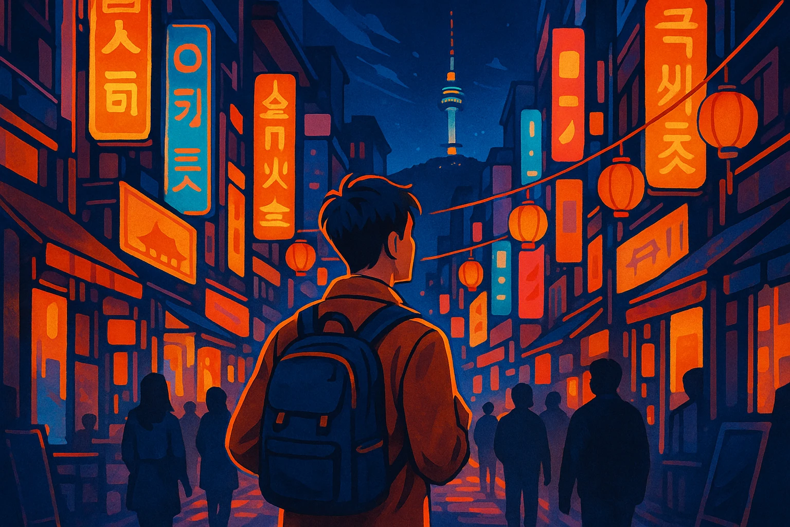 Lost in the City: A Night of Serendipity in Seoul